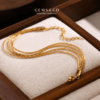 Multi Layer Minimal Braclet