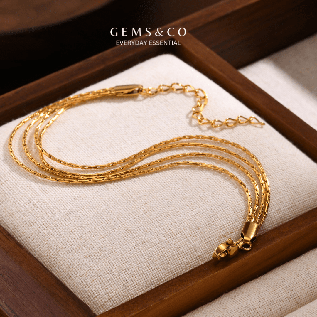 Multi Layer Minimal Braclet