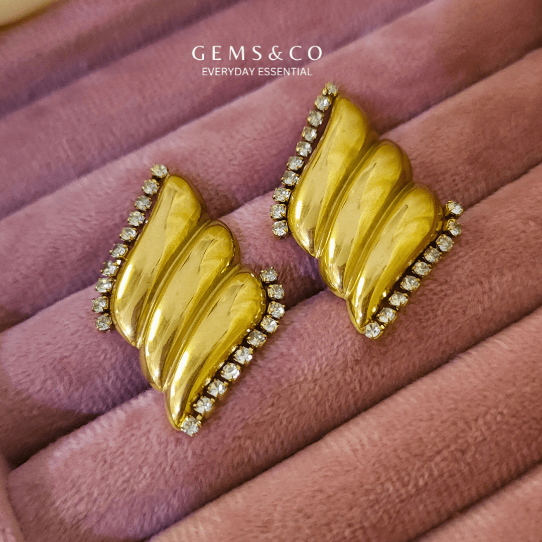 Fire Layerd Earings