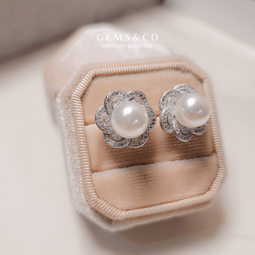 Pearl Radiance Studs