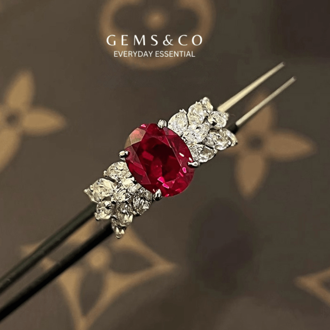 Adjustable Glow Leaf Ring