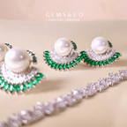 Emerald Heritage Ear Studs