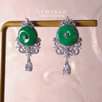 Sparkle  Bloom | CZ Earring