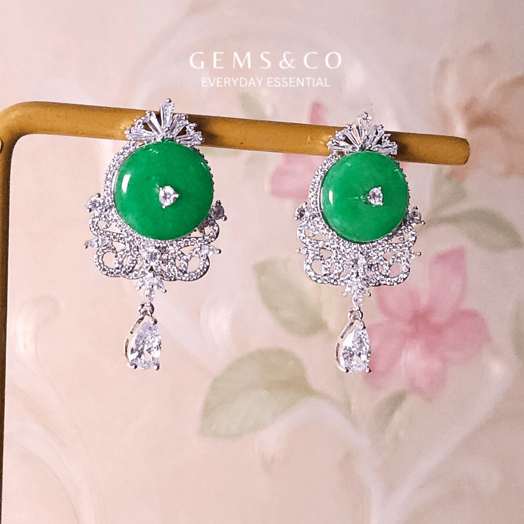 Sparkle  Bloom | CZ Earring