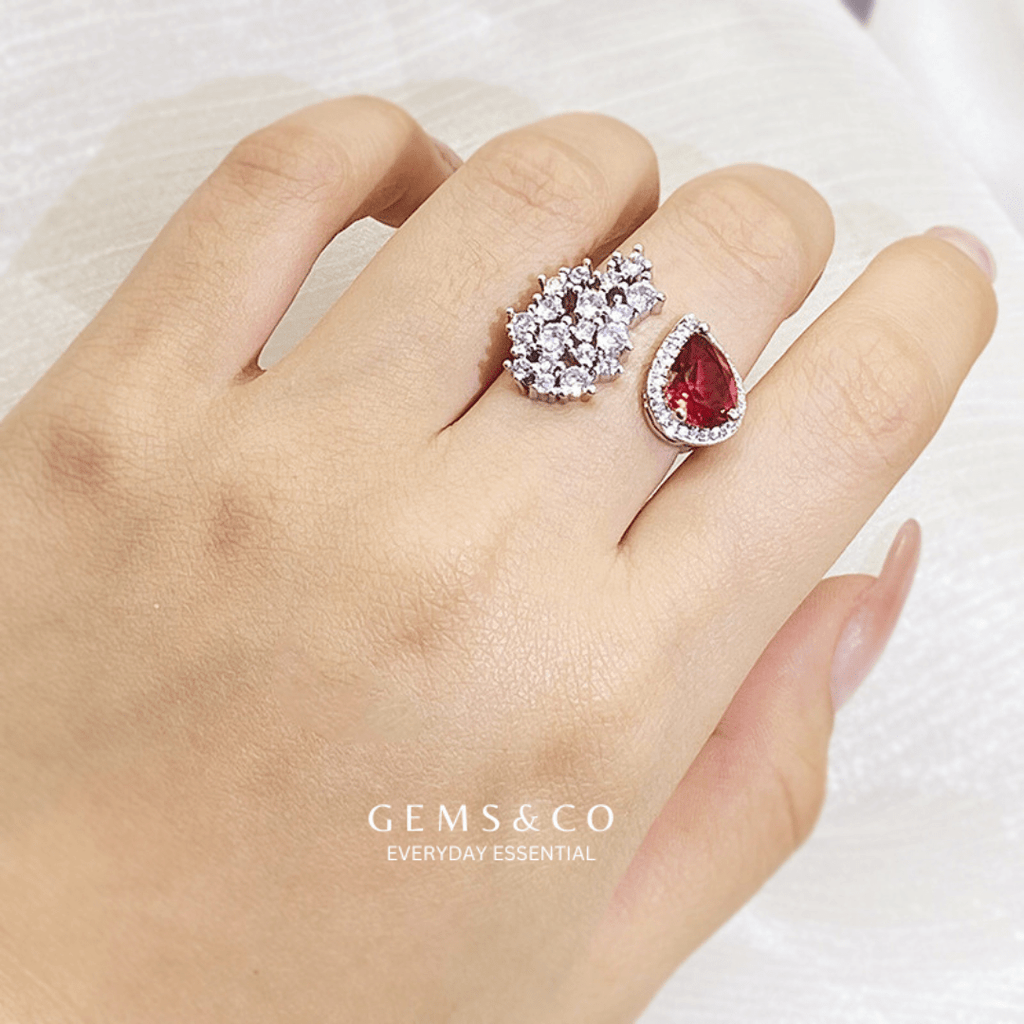 Ruby Blush Shine Ring