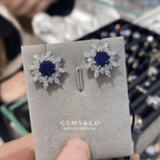 Spark CZ Stud Earrings