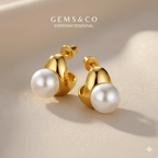 Luxe Pearl Studs