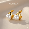 Luxe Pearl Studs