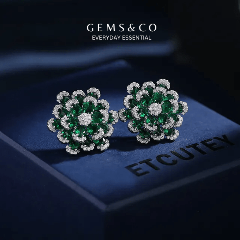 Sparkling flower Cut (Emerald)