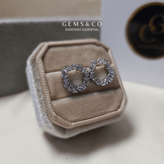 Drops of Sparkle CZ Earrings