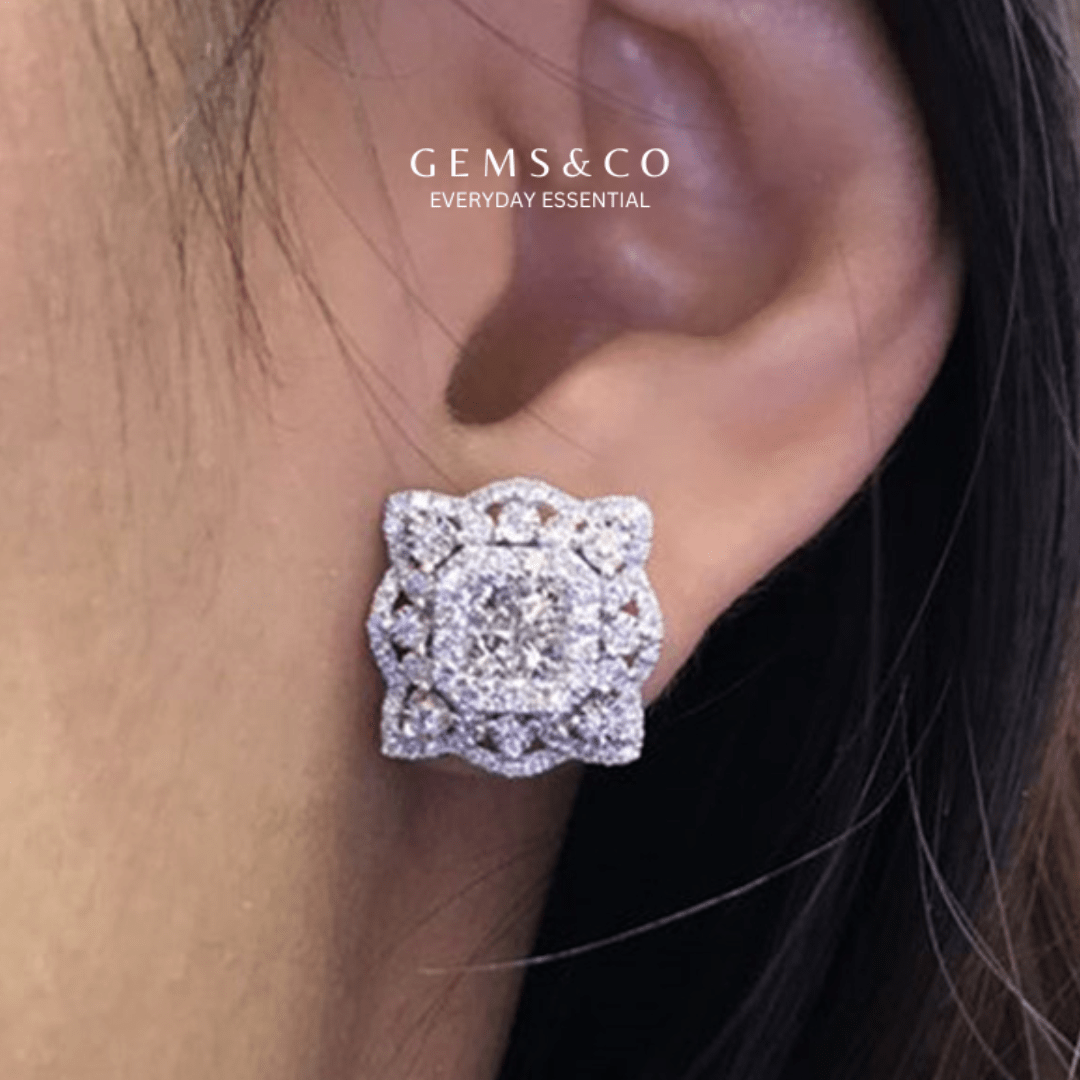 Luxe Dazzle CZ Studs