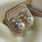 Mauve Glow CZ Studs