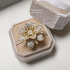 Florel Statement Adjustable Ring