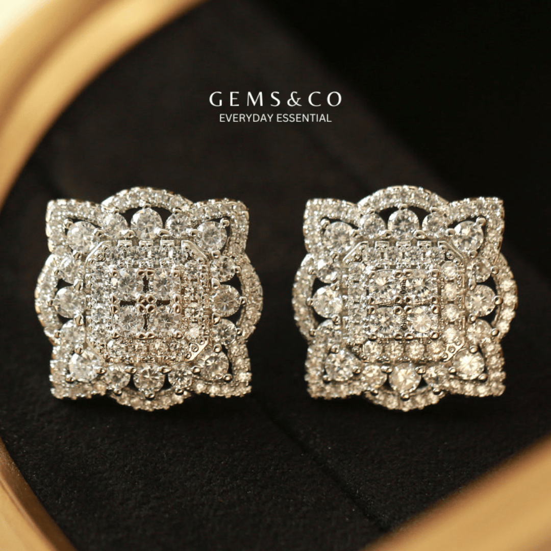 Luxe Dazzle CZ Studs