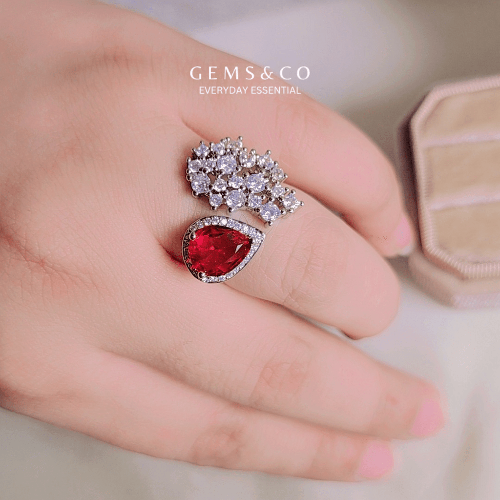 Ruby Blush Shine Ring