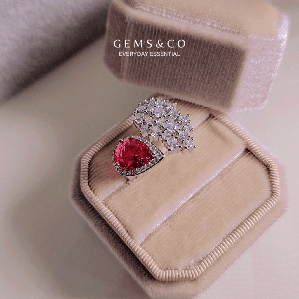 Ruby Blush Shine Ring