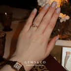Dainty Flow Marquise Crystal | Adjustable