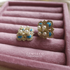 Turquoise & Pearl Earrings