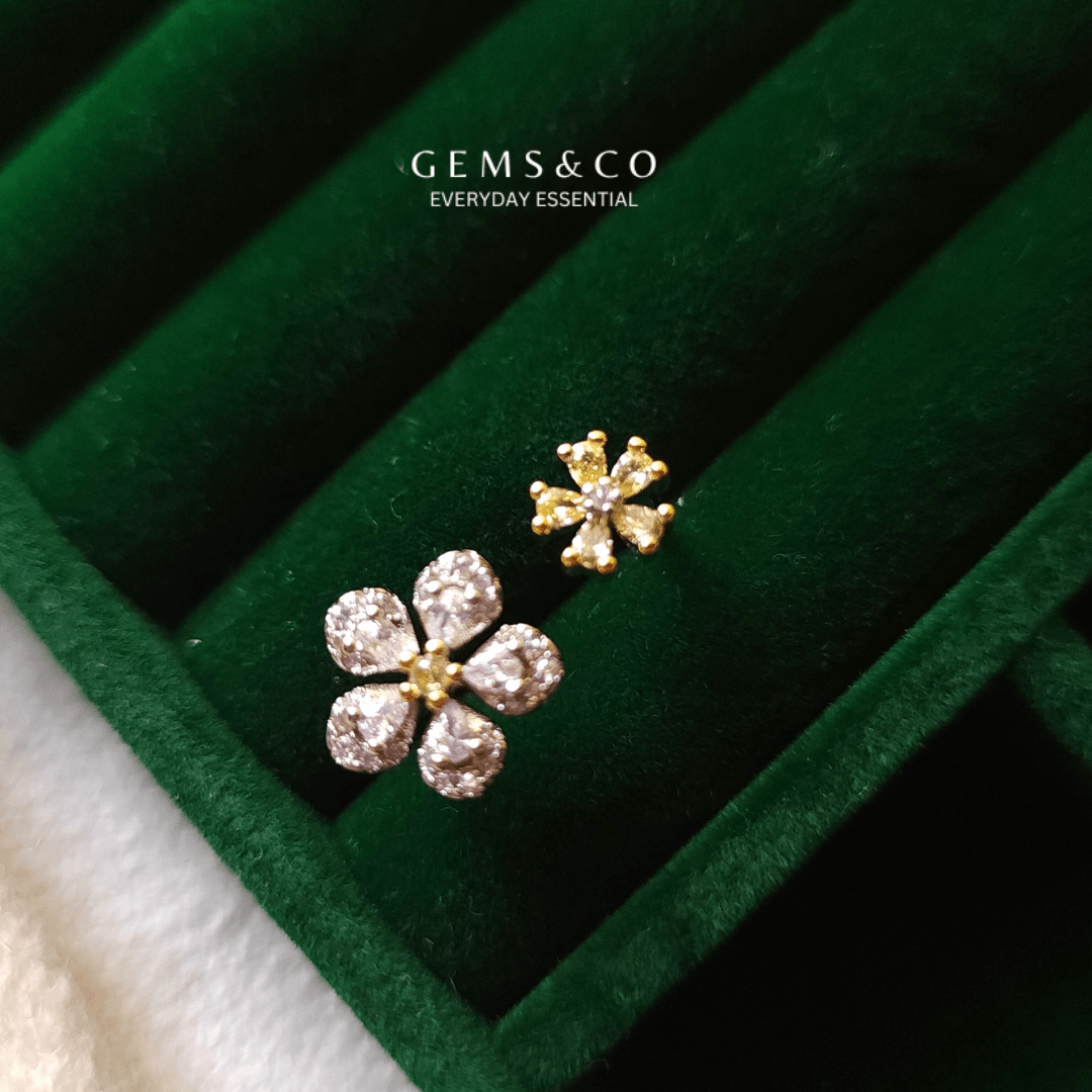Yellow Floral Ring