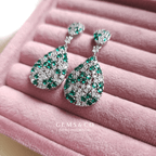 Emerald Zist Earrings