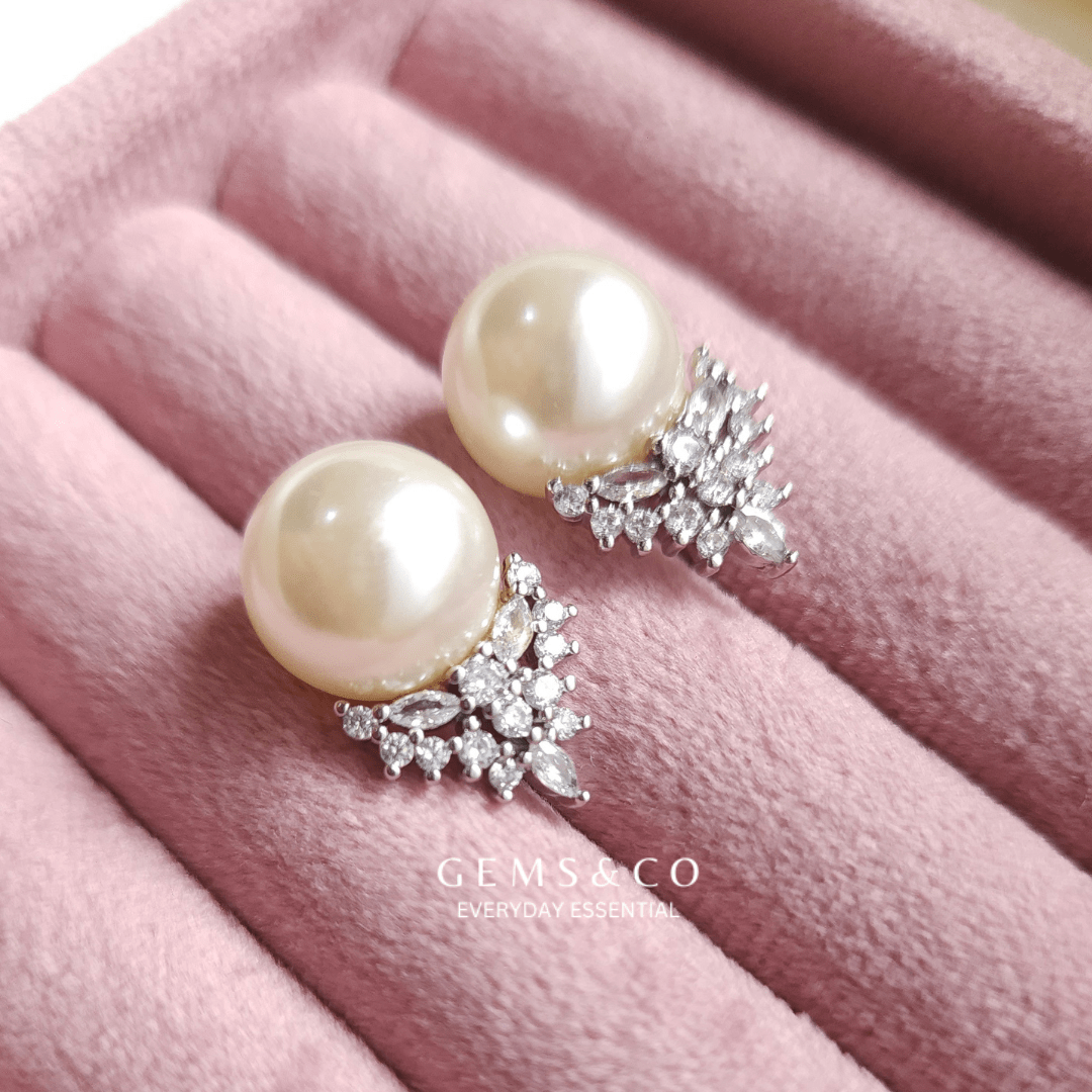 Luminous Pearl Studs