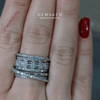 Luminary CZ Statement Ring