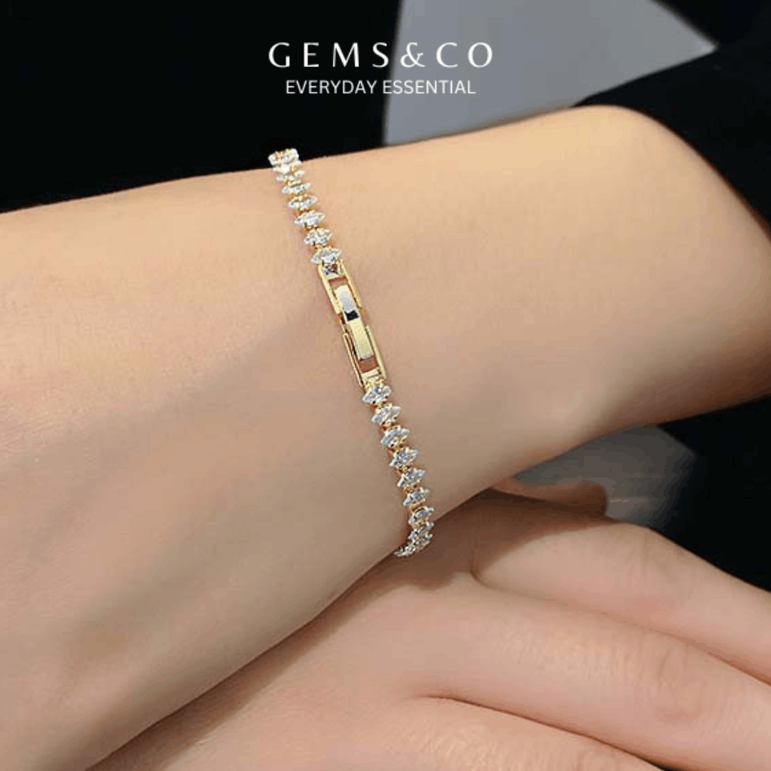 Daimond Cut Braclet