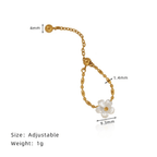 CHAIN FLOREL RING (Adjustable)