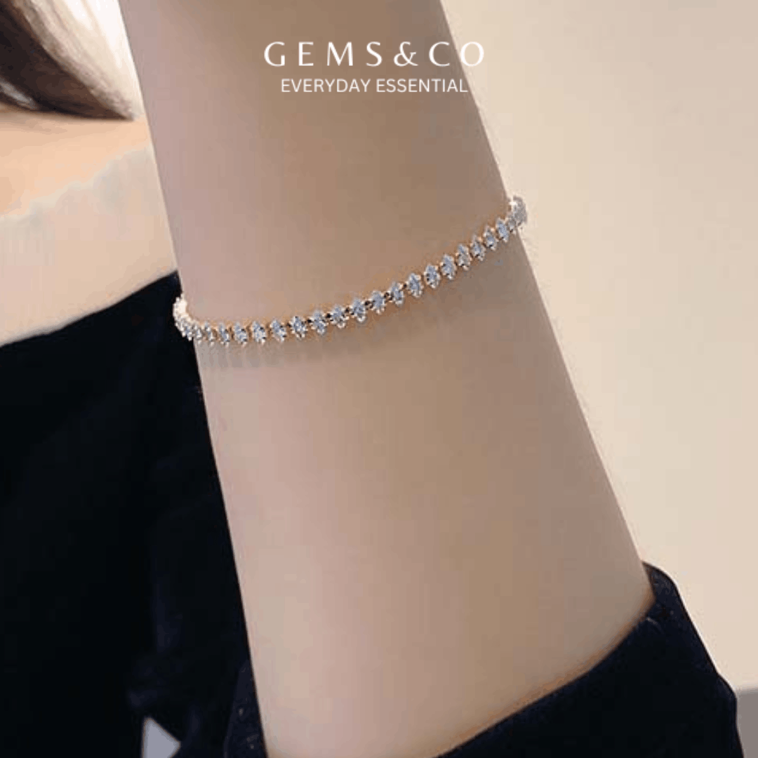 Daimond Cut Braclet