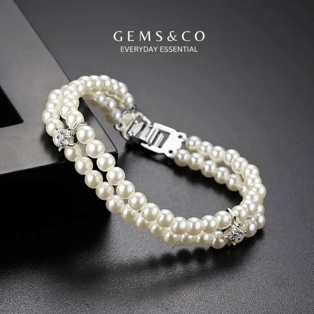 Pearl Majesty CZ Bracelet