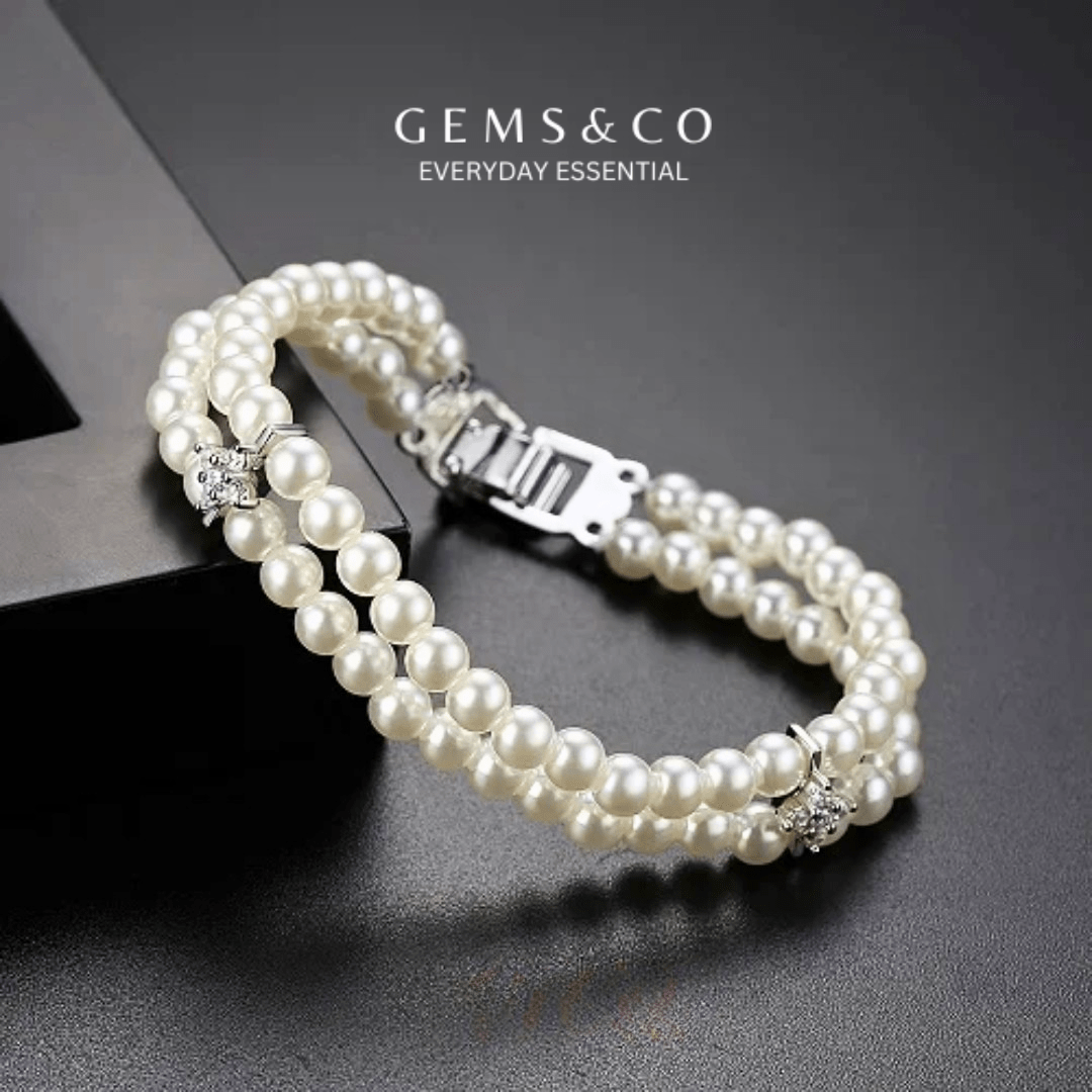 Pearl Majesty CZ Bracelet