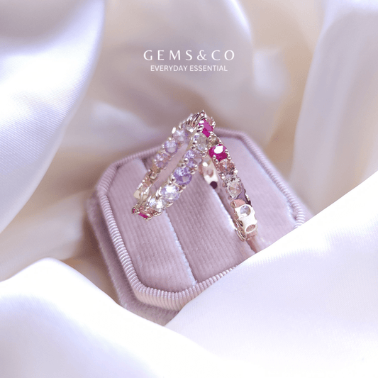 Pastel Luxe Hoops