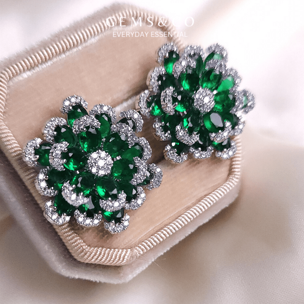 Sparkling flower Cut (Emerald)