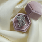 Sparkle Radiance CZ Band Ring