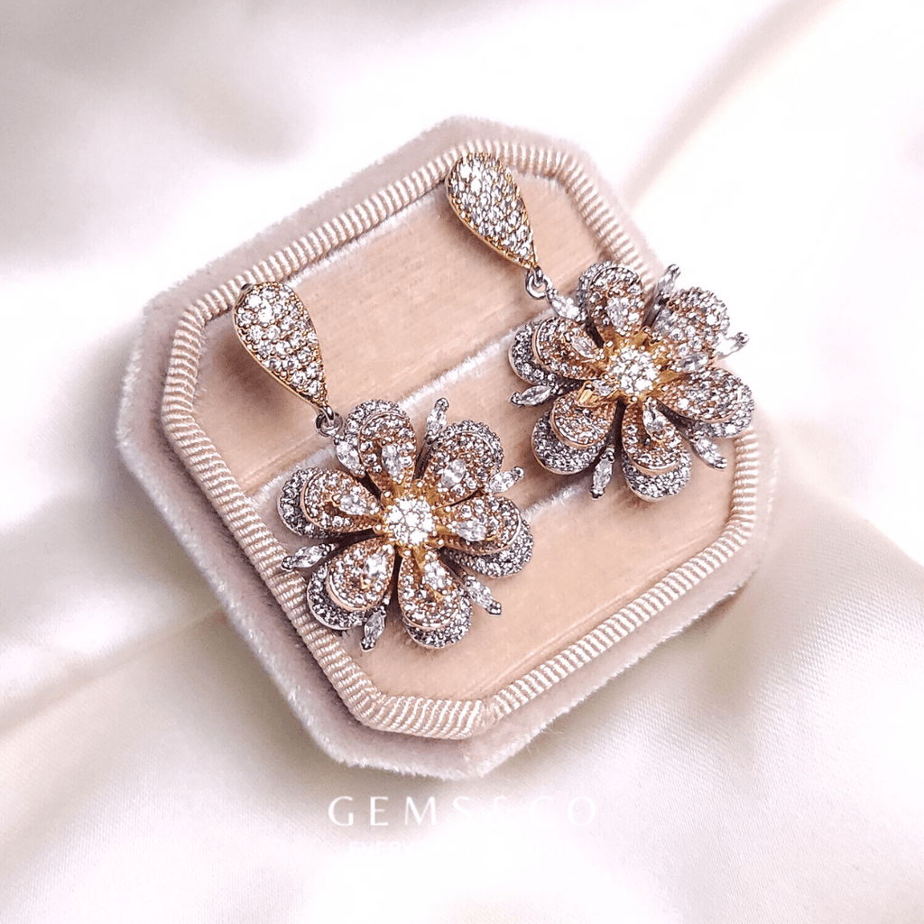 Floral Radiance Studs