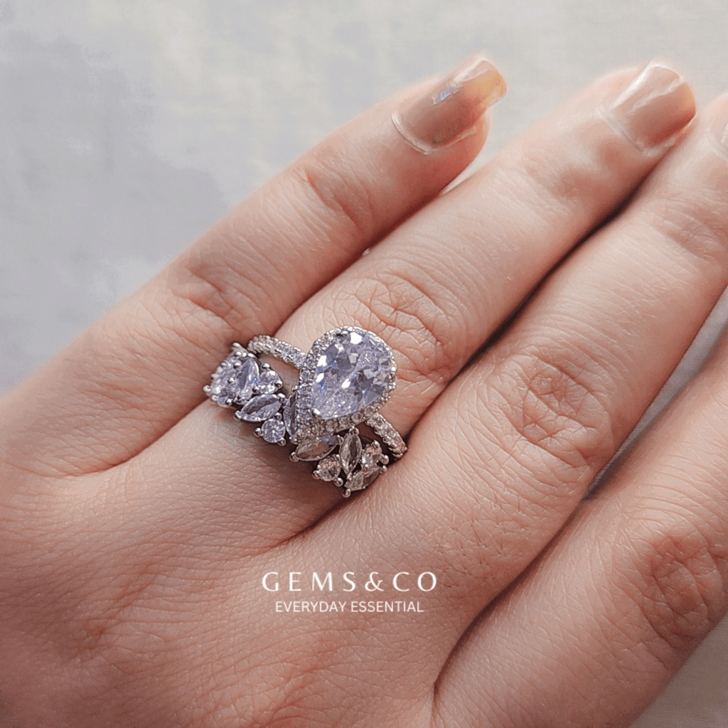 DIANA DAIMOND CUT RING