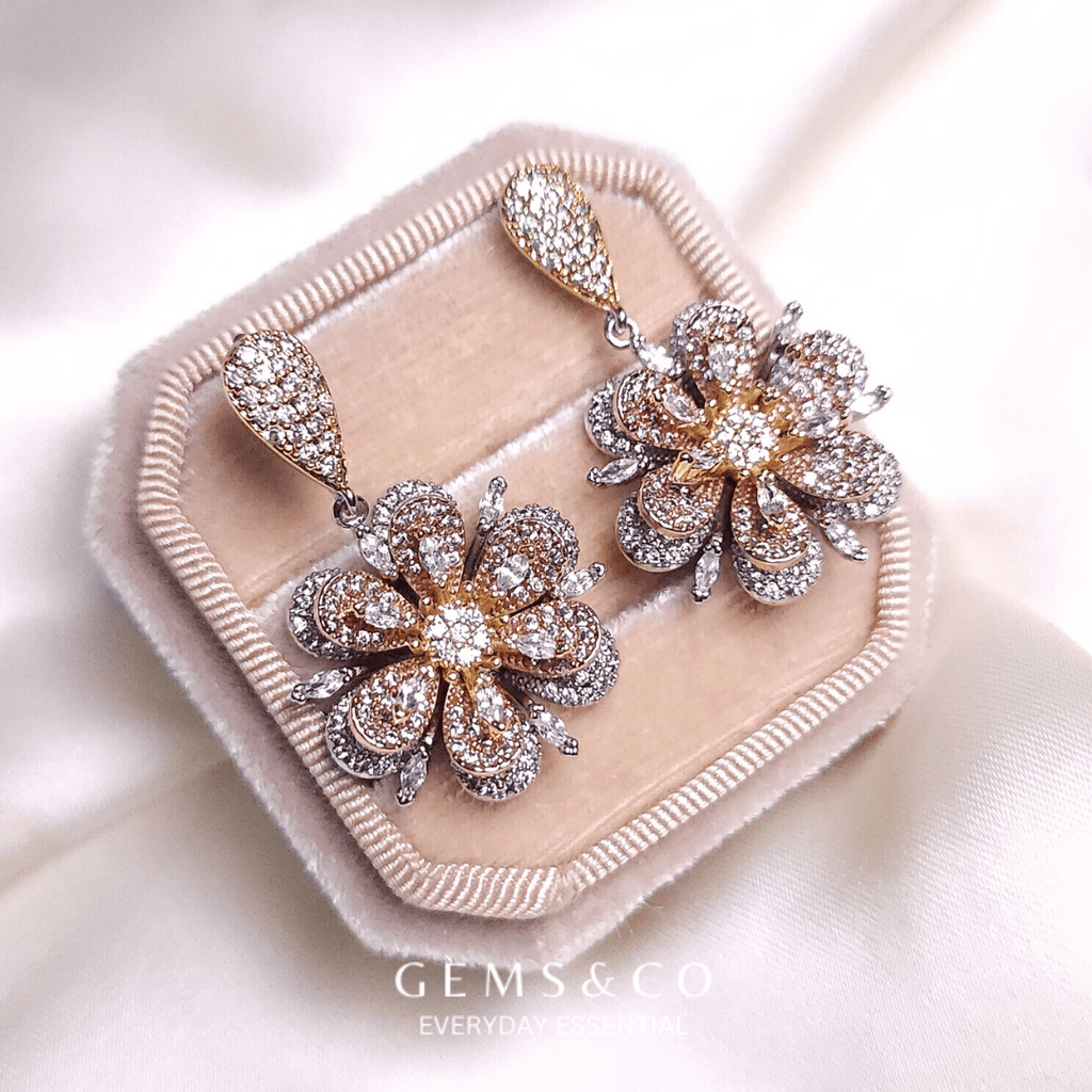 Floral Radiance Studs