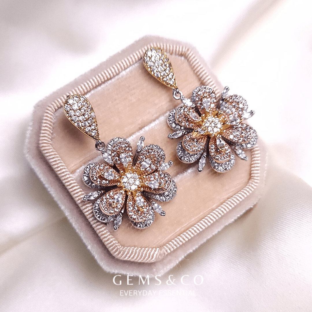 Floral Radiance Studs