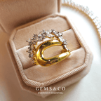 Crown Luxe Zircon Ring