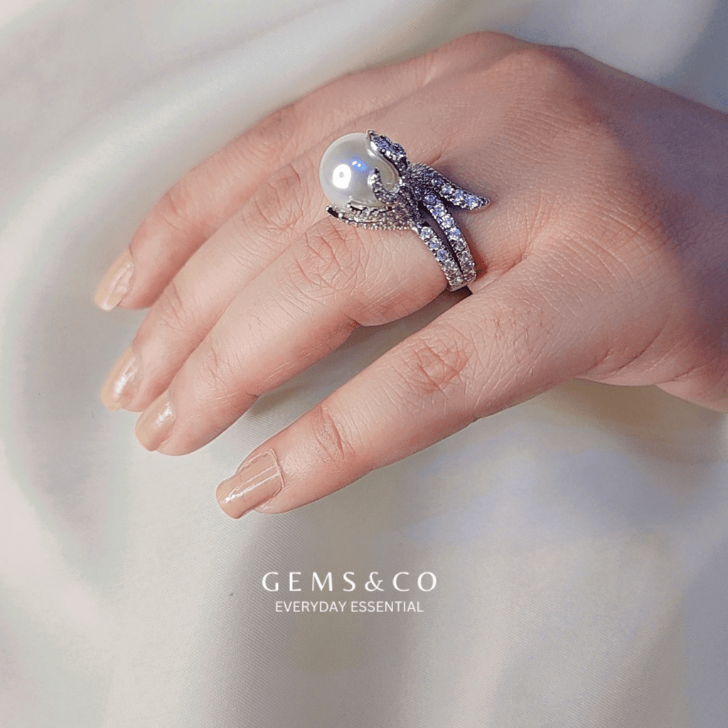 Opulent Pearl Ring