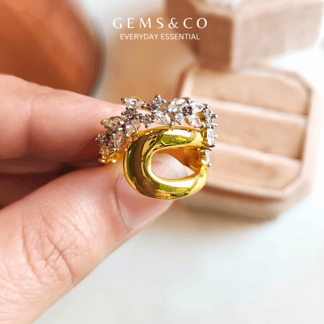 Crown Luxe Zircon Ring