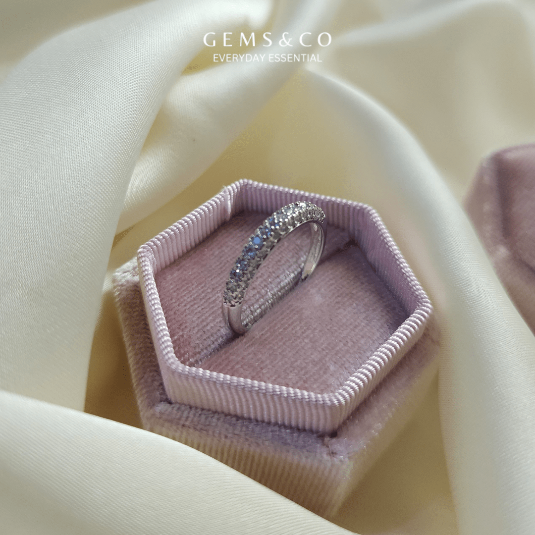 Lustrous CZ Ring