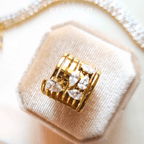 Nova Stack Gold Ring