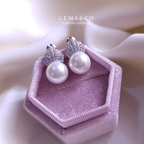 Shell Pearl Studs