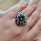 Ocean Glaze Ring