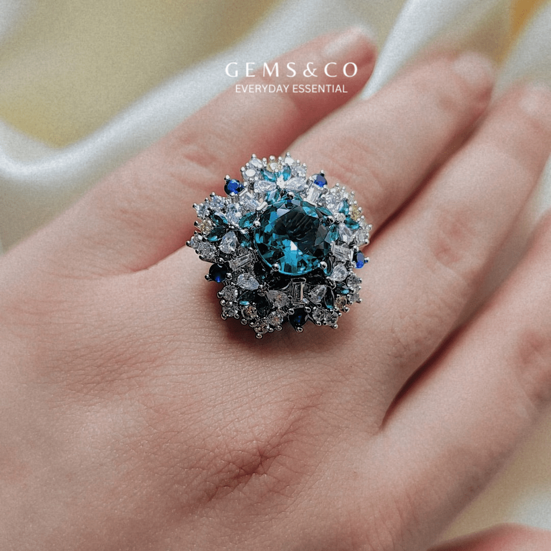 Ocean Glaze Ring