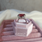 Ruby Aurora Diamonds (Adjustable)