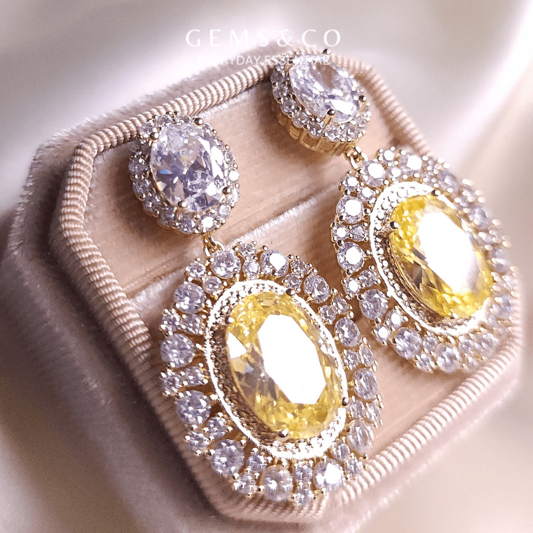 Vintage Golden Studs