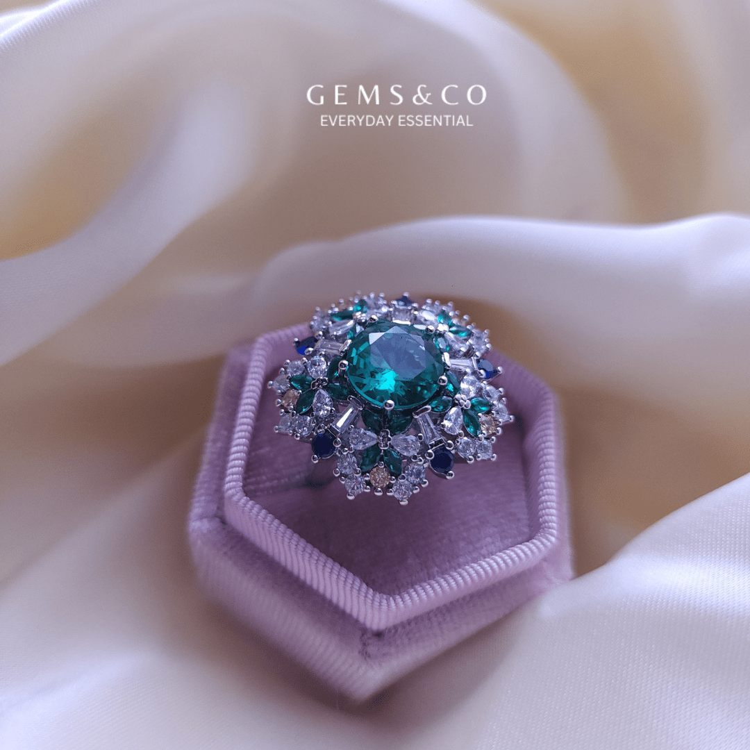 Ocean Glaze Ring