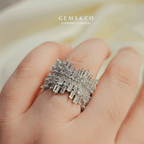 Sparkle Radiance CZ Band Ring